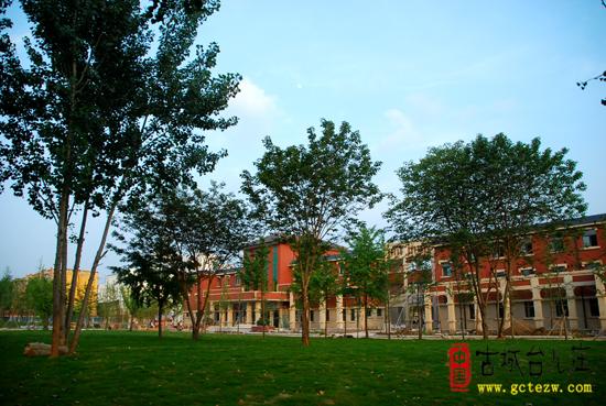 再访建设中的枣庄职业学院台儿庄古城校区图