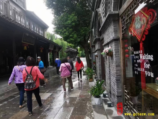 【同林摄影】台湾游客中秋节来台儿庄古城赏月