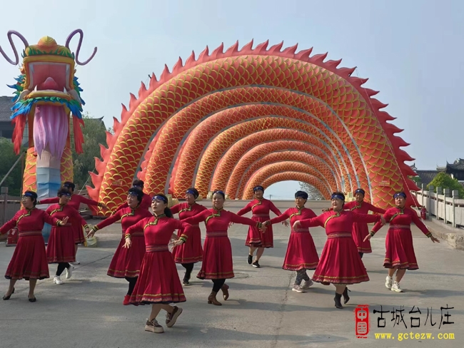 威海星五老年大学台儿庄古城游学活动圆满成功（图）