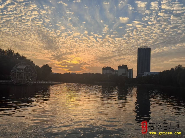 【美图】台儿庄暮色