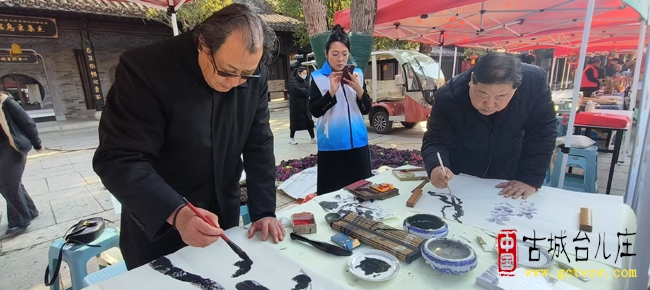 枣庄市举办第40个国际志愿者日活动 石榴红志愿力量汇聚台儿庄古城（图）