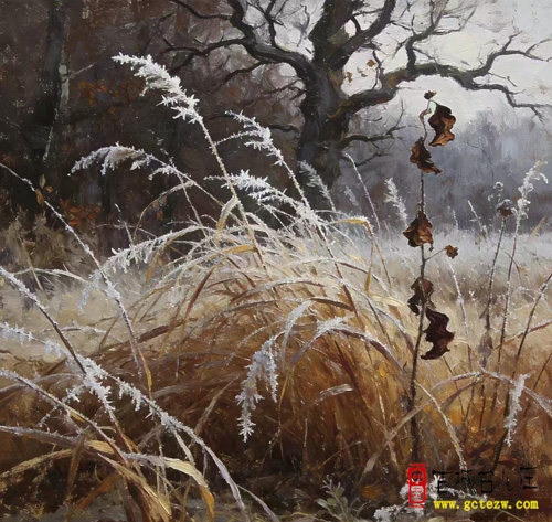 《寒霜》作者：单立强