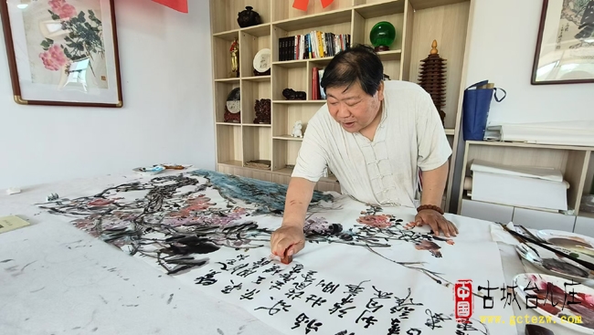 我与著名花鸟画家孙晓楼先生的珍贵时光（图）
