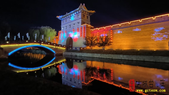 青岛国际啤酒节前夕：祥云映古城，美韵醉台儿庄（图）
