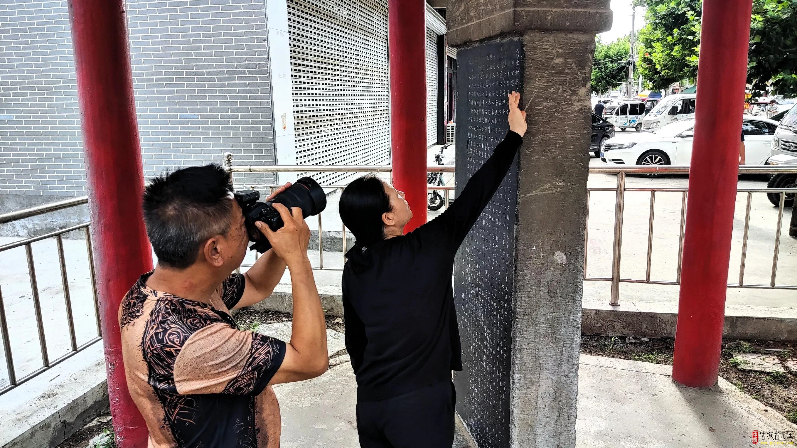 山东卫视来台聚焦运河支队英烈褚思惠与"杀敌报国"碑（图）