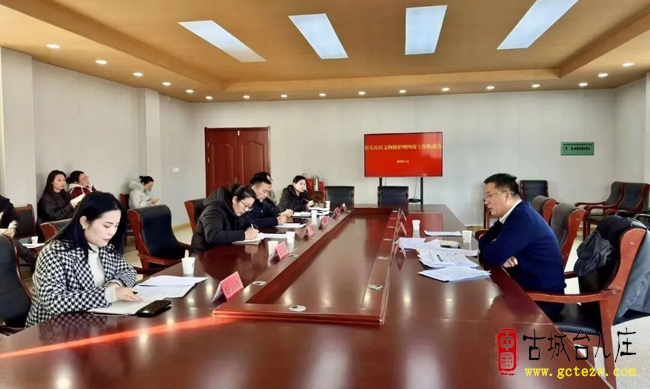 台儿庄区文旅局召开文物保护暨“四普”工作推进会（图）