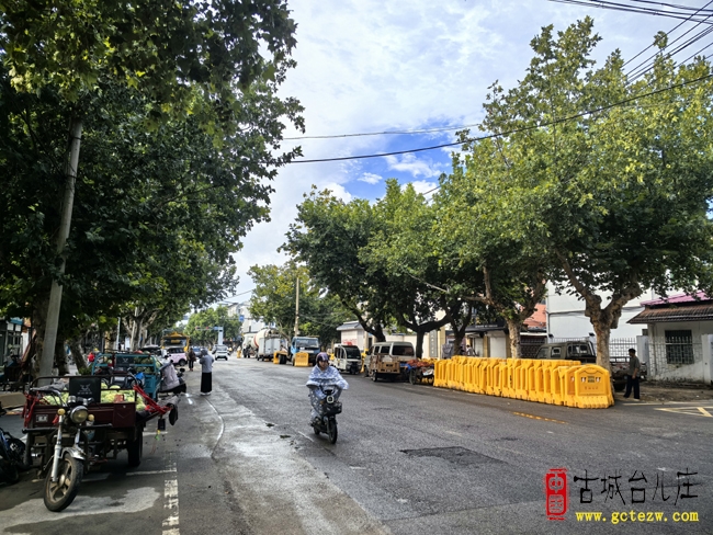 台儿庄林运路提升改造工程有序推进中（图）