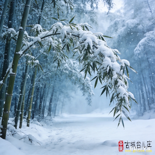 《雪赞》作者：张法远